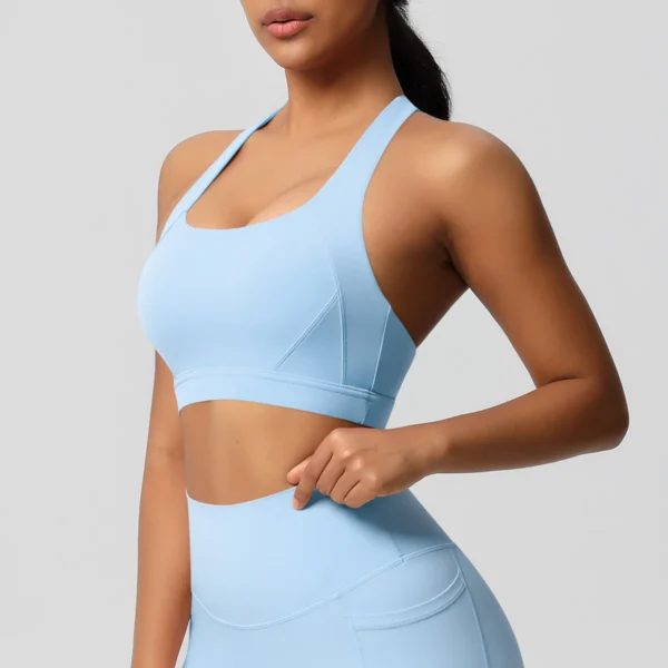 Contour Sling Performance Bra | Open-Back Training Top with Elevated Support Architecture - Image 26