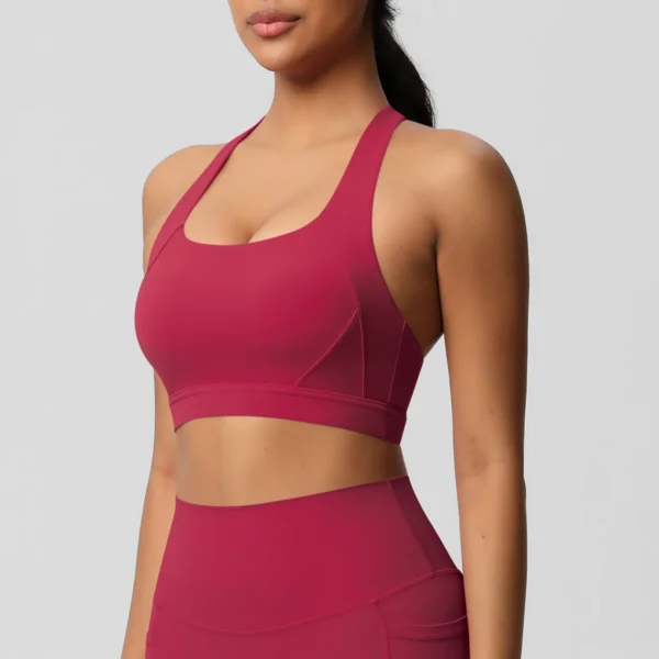 Contour Sling Performance Bra | Open-Back Training Top with Elevated Support Architecture - Image 29