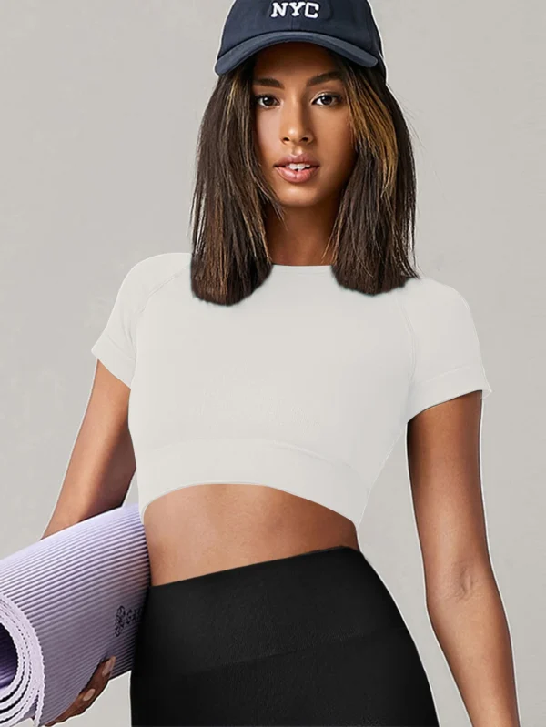 Prime Flex Seamless Performance Tee | Ultralight Technical Yoga & Training Top with 4-Way Stretch Technology - Image 10