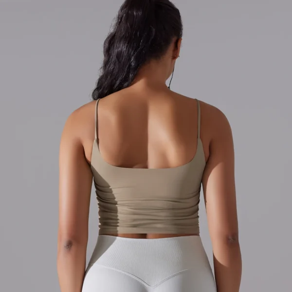 Resilience Performance Bra | Seamless Padded Athletic Top with Impact Protection Technology - Image 10