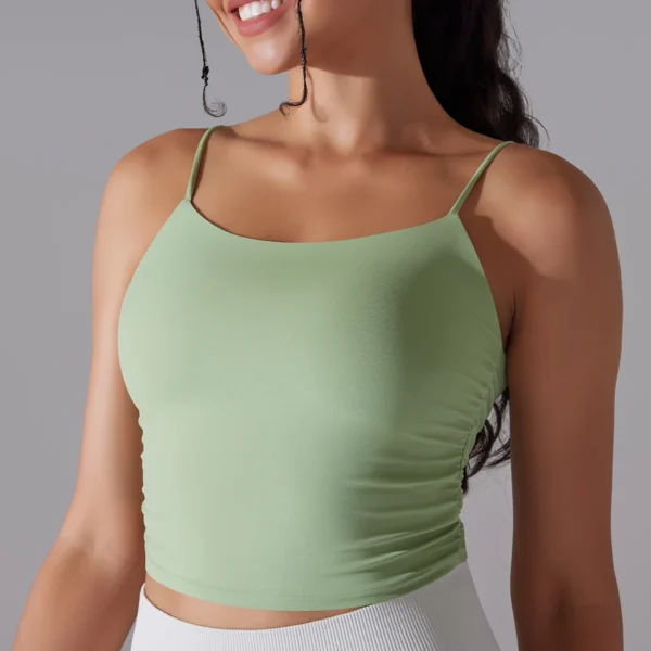 Resilience Performance Bra | Seamless Padded Athletic Top with Impact Protection Technology