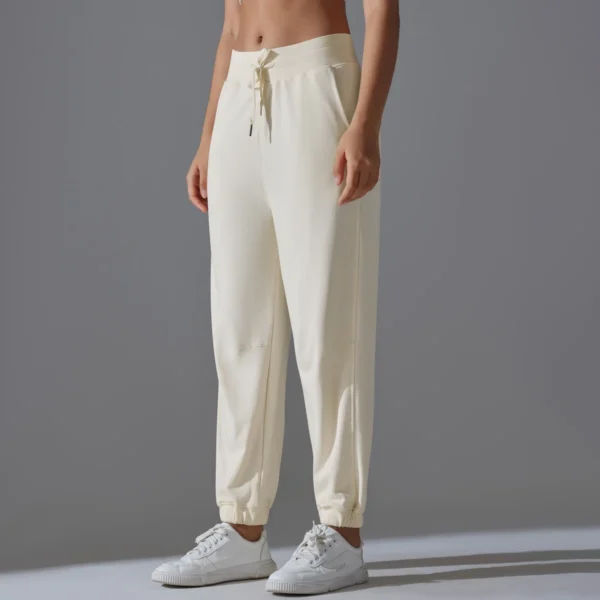 Everyday Lux Comfort Joggers | Four-Season High-Stretch Athletic Lounge Pants with Premium Drawstring Waist - Image 3