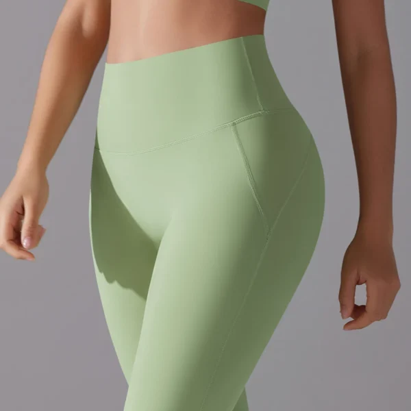 UltraFlex Elite Leggings | High-Waist Performance Tights with Seamless Antibacterial Technology - Image 4