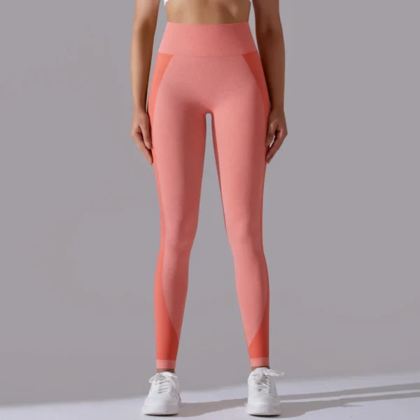 Premium Nylon Fusion Leggings | High-Waist Performance Tights with Enhanced Elasticity System - Image 11