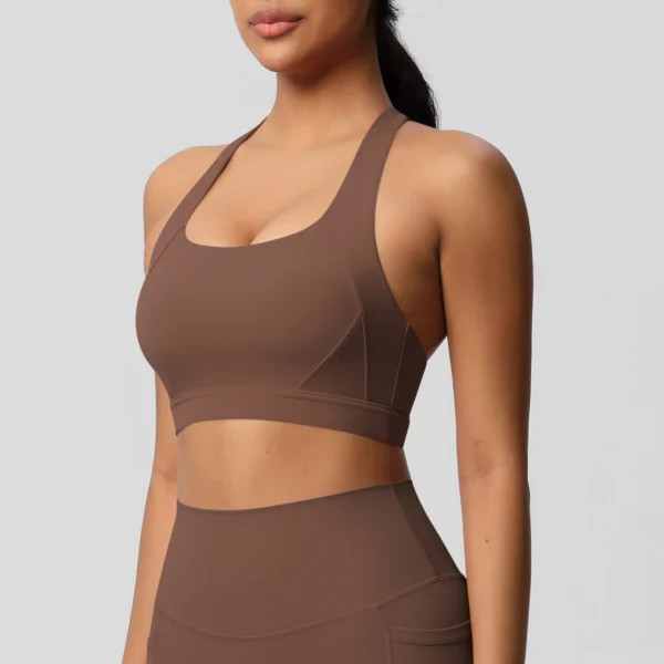 Contour Sling Performance Bra | Open-Back Training Top with Elevated Support Architecture - Image 6