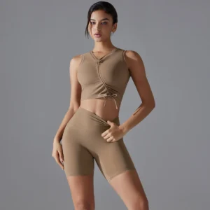 Asymmetric Performance System | Two-Piece Yoga & Training Coordination Suite