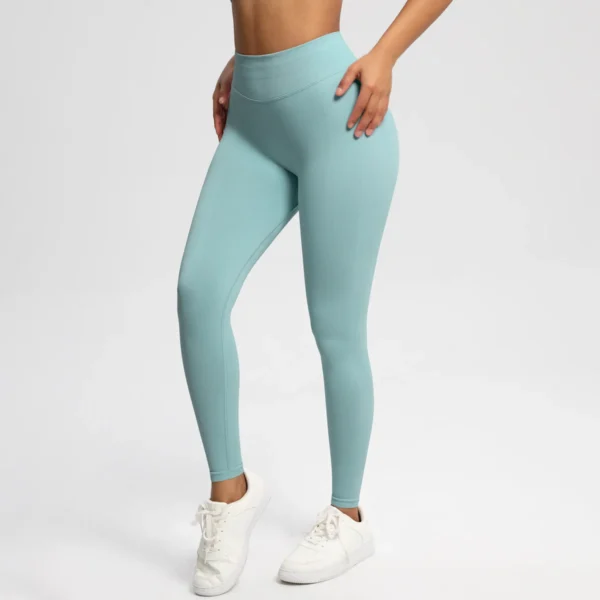 TriCore Seamless Performance Leggings | Premium Contour-Tech Yoga & Training Tights with Three-Tier Waistband - Image 10