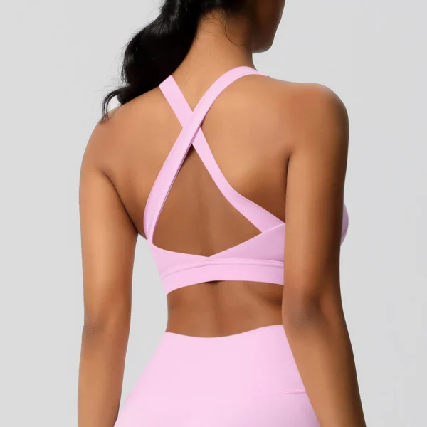 Contour Sling Performance Bra | Open-Back Training Top with Elevated Support Architecture - Image 32