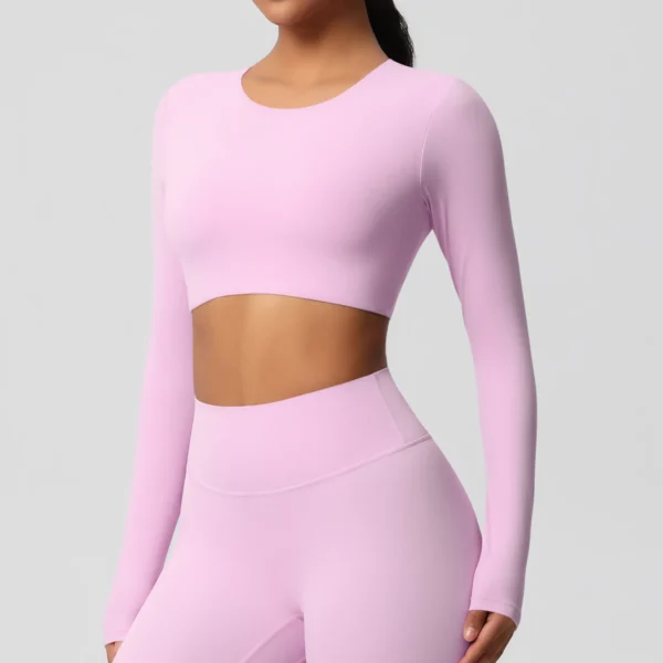 Elite Flex Padded Performance Top | Long Sleeve Technical Training Shirt with Superior Elasticity - Image 9