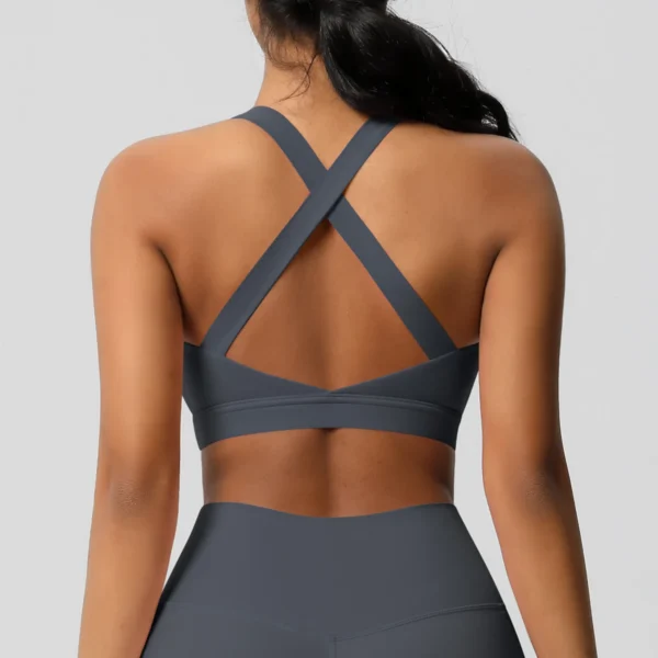 Contour Sling Performance Bra | Open-Back Training Top with Elevated Support Architecture - Image 23