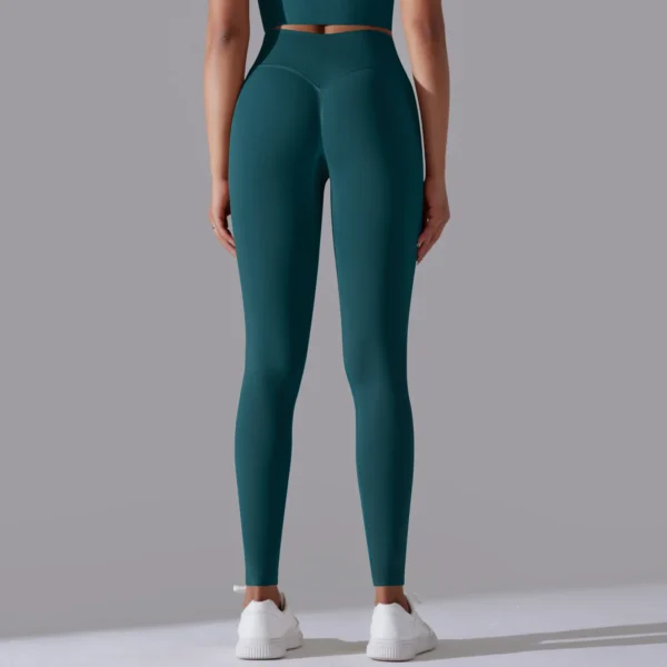 Seamless Definition Series | High-Waist Contour Leggings with Enhanced Silhouette Technology - Image 8