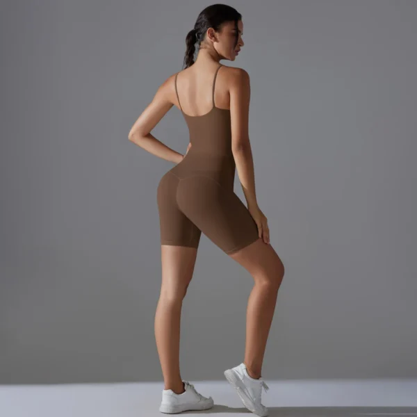 Backless Precision Twin-Set | Quick-Drying Bra & Shorts Performance System - Image 4