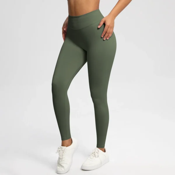 TriCore Seamless Performance Leggings | Premium Contour-Tech Yoga & Training Tights with Three-Tier Waistband - Image 13