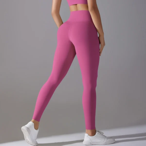 UltraFlex Elite Leggings | High-Waist Performance Tights with Seamless Antibacterial Technology - Image 10