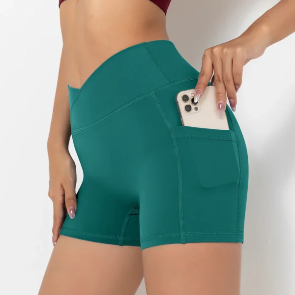 Performance Pro High-Waist Training Shorts | Premium Compression Fit with Core Stability Technology - Image 8