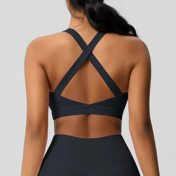 Contour Sling Performance Bra | Open-Back Training Top with Elevated Support Architecture - Image 13