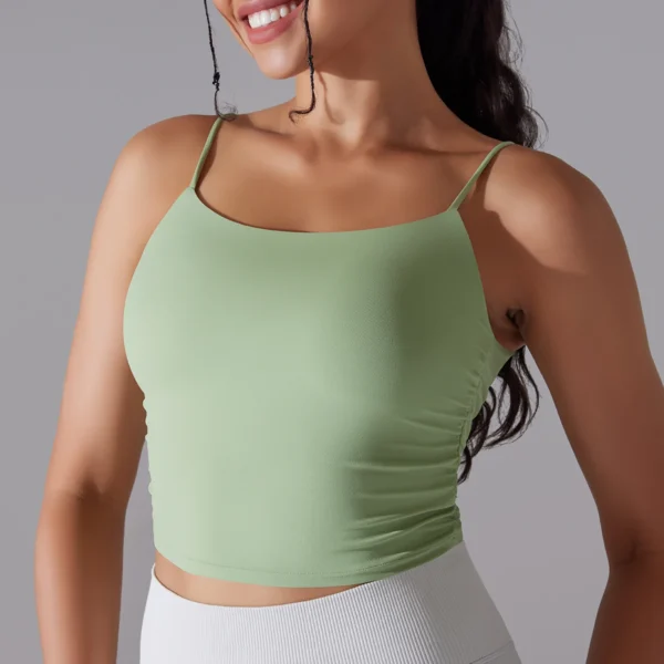 Resilience Performance Bra | Seamless Padded Athletic Top with Impact Protection Technology - Image 11