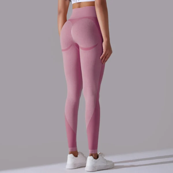 Premium Nylon Fusion Leggings | High-Waist Performance Tights with Enhanced Elasticity System - Image 23