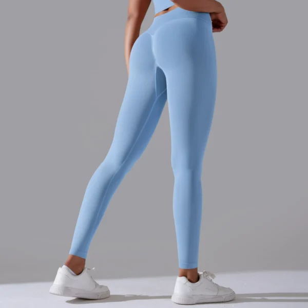Seamless Definition Series | High-Waist Contour Leggings with Enhanced Silhouette Technology - Image 30