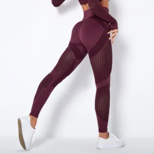 Sculpt Pro Seamless Contour Leggings | Premium High-Waist Performance Tights with Ventilated Design