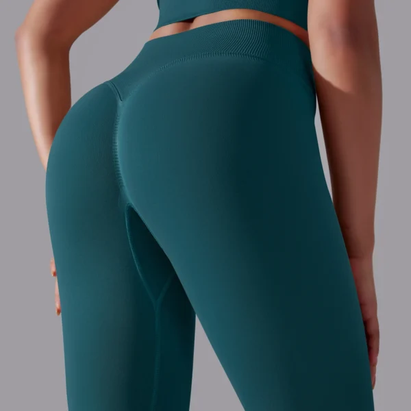 Seamless Definition Series | High-Waist Contour Leggings with Enhanced Silhouette Technology - Image 10