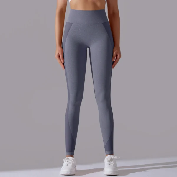 Premium Nylon Fusion Leggings | High-Waist Performance Tights with Enhanced Elasticity System - Image 6