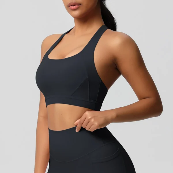 Contour Sling Performance Bra | Open-Back Training Top with Elevated Support Architecture - Image 12