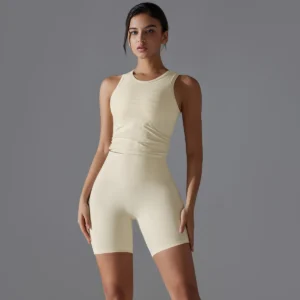 Essential Performance Twin-Set | Sleeveless Top & Athletic Shorts Coordination System