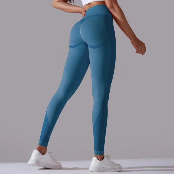 Premium Nylon Fusion Leggings | High-Waist Performance Tights with Enhanced Elasticity System