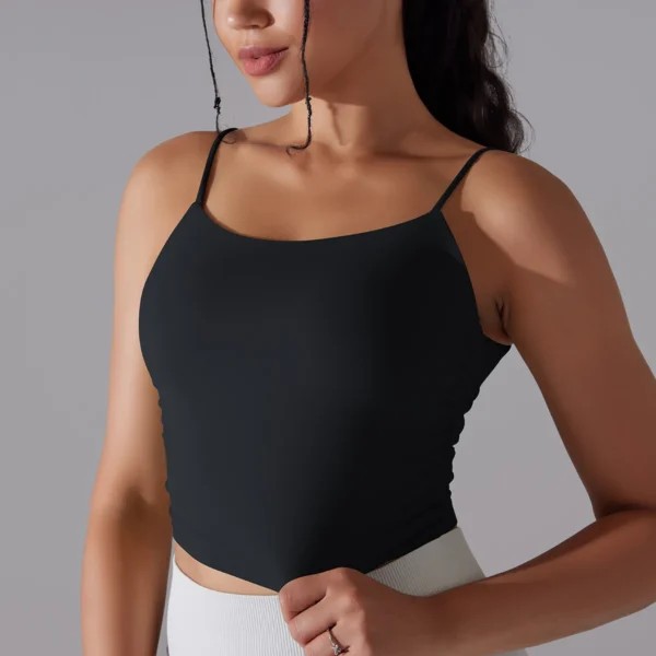 Resilience Performance Bra | Seamless Padded Athletic Top with Impact Protection Technology - Image 8