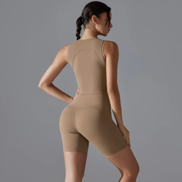 Asymmetric Performance System | Two-Piece Yoga & Training Coordination Suite - Image 14