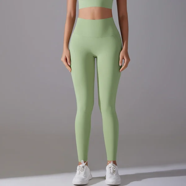 UltraFlex Elite Leggings | High-Waist Performance Tights with Seamless Antibacterial Technology - Image 2