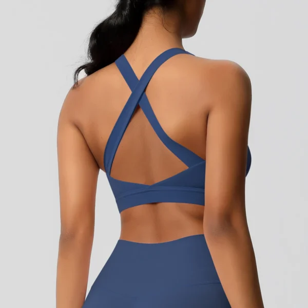 Contour Sling Performance Bra | Open-Back Training Top with Elevated Support Architecture - Image 17