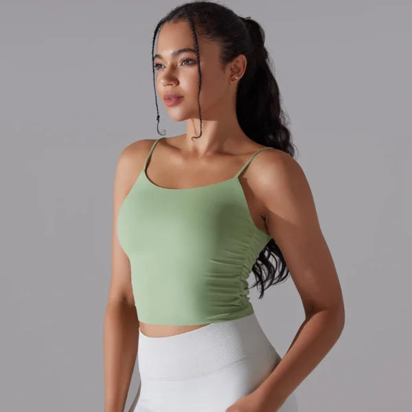 Resilience Performance Bra | Seamless Padded Athletic Top with Impact Protection Technology - Image 4
