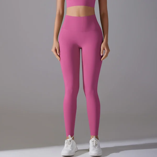 UltraFlex Elite Leggings | High-Waist Performance Tights with Seamless Antibacterial Technology - Image 9