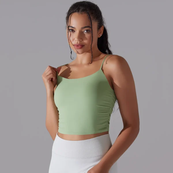 Resilience Performance Bra | Seamless Padded Athletic Top with Impact Protection Technology - Image 3