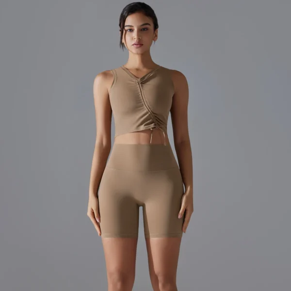 Asymmetric Performance System | Two-Piece Yoga & Training Coordination Suite - Image 12